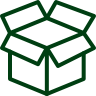 icono caja verde